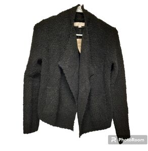 Ann Taylor Loft Womens XS Petite Italian Yarn Wool Open Front Cardigan New Tags